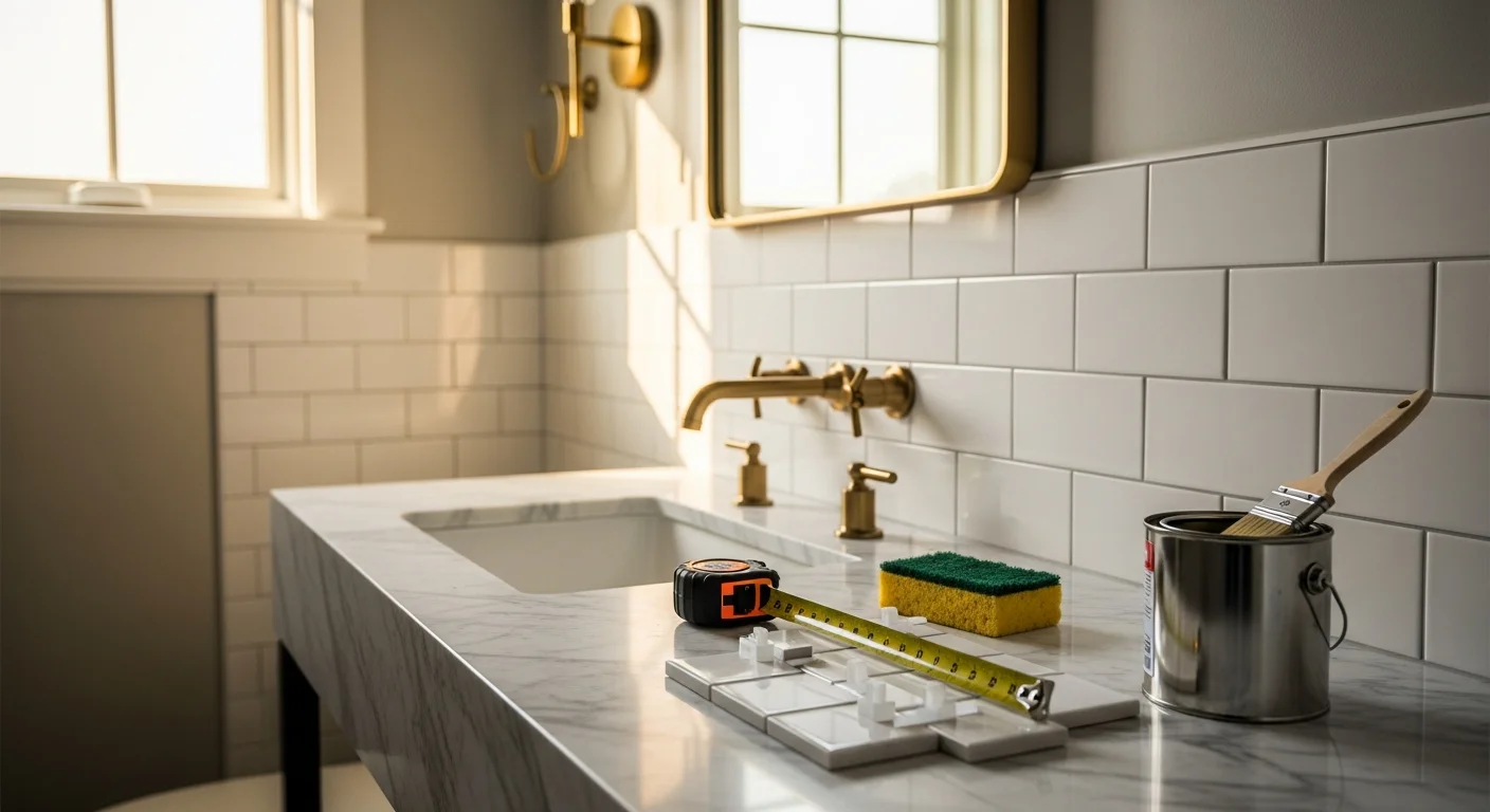 Modern kitchen remodel with custom cabinets and countertops in a Los Angeles home